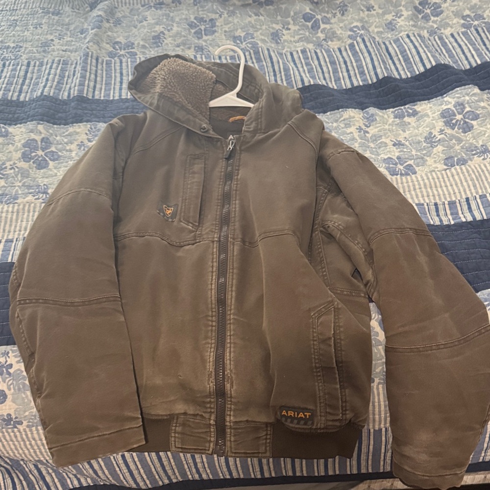 Ariat Dark Brown Hooded Jacket